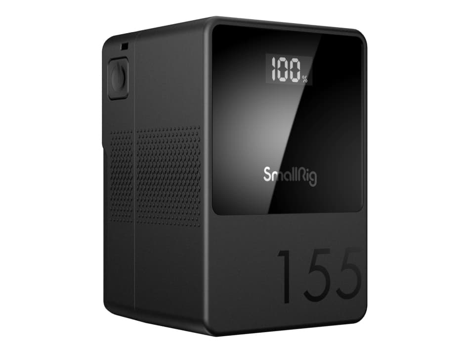 SmallRig VB155 mini, 10200 mAh, Litium, Power Delivery 3.0, Programmable Power Supply (PPS), Quick Charge 2.0, Quick Charge 3.0, VOOC 2.0, 14,54 V, 155 W, musta