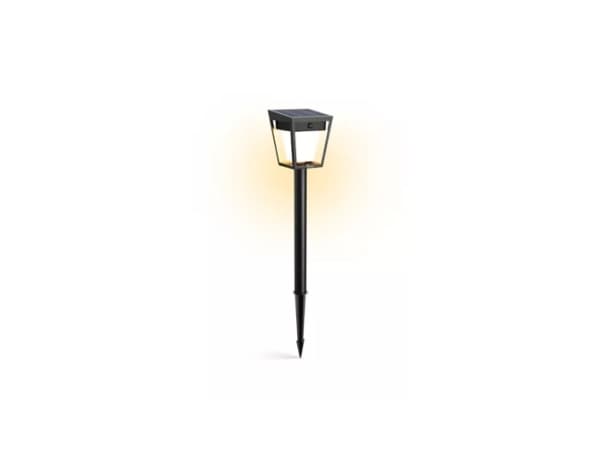 Philips 929004632001, Maavalaistus ulkokäyttöön, musta, Muovi, IP44, Polku, III