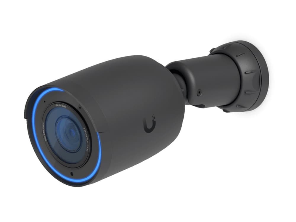Ubiquiti G6 Pro Bullet, IP-turvakamera, Sisätila ja ulkotila, Langallinen, ARM Cortex-A53, Katto/Seinä/Tanko, musta