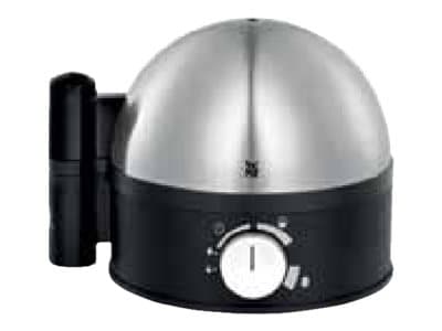 WMF Stelio 0415070011, 7 munaa, Kova, Keskikokoinen, Pehmeä, Musta, Kromi, 380 W, 220-240 V, 50 - 60 Hz
