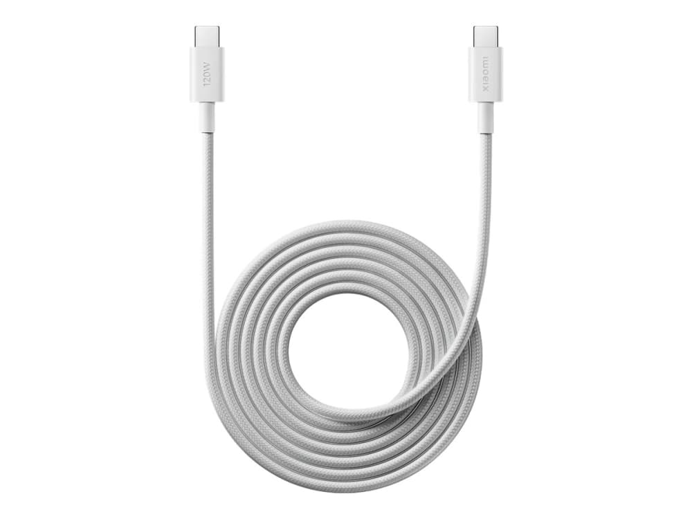 Xiaomi BHR087AGL, 2 m, USB C, USB C, USB 2.0, 0,48 Gbit/s, Valkoinen