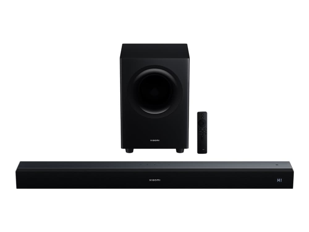 Xiaomi Soundbar Pro - Soundbar-järjestelmä - 2.1-kanavainen - langaton - Bluetooth - 2-suuntainen - musta