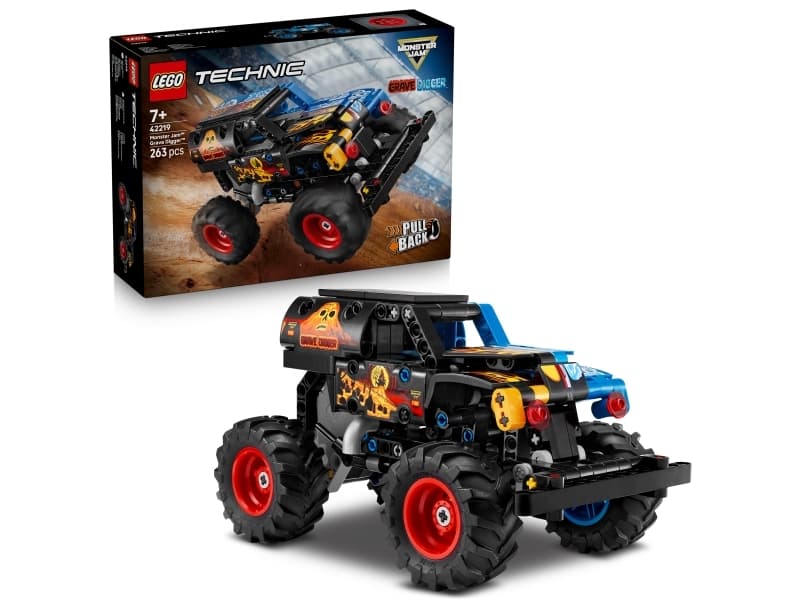 LEGO Technic 42219 Monster Jam™ Grave Digger™ tuli ja jää
