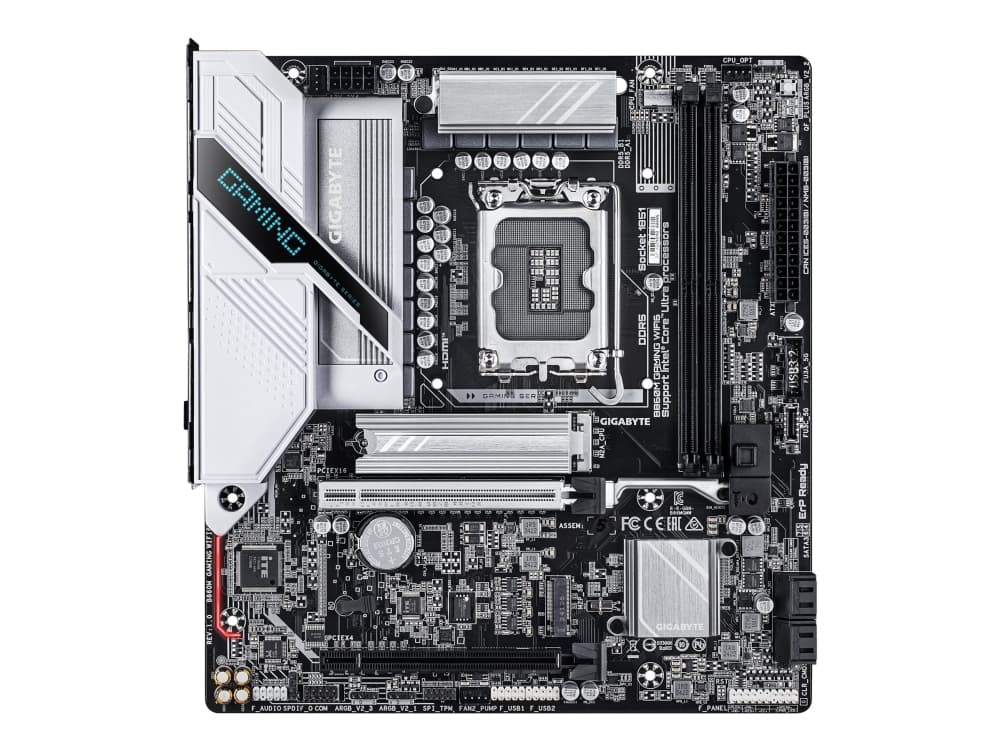 GIGABYTE B860M GAMING WIFI6, Intel, LGA 1851 (Socket V1), Intel Core Ultra (Sarja 1), Intel Core Ultra (Series 2), LGA 1851, DDR5-SDRAM, 128 GB