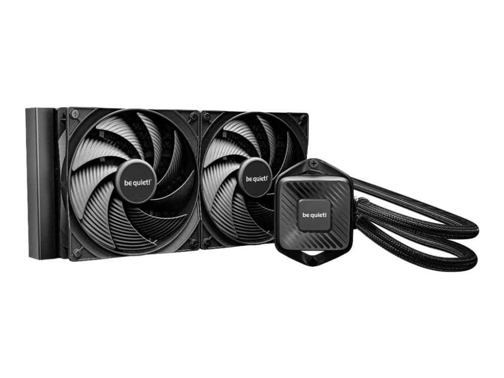 be quiet! PURE LOOP 3, All-in-one-nesteenjäähdytin, 14 cm, musta