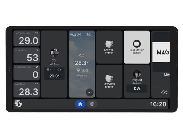 Shelly Wall Display X2i - Black