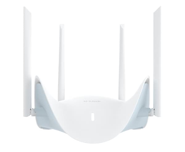 D-Link R36, Wi-Fi 7 (802.11be), Kaksitaajuus (2,4 GHz/5 GHz), Ethernet LAN, Valkoinen, Pöytäreititin