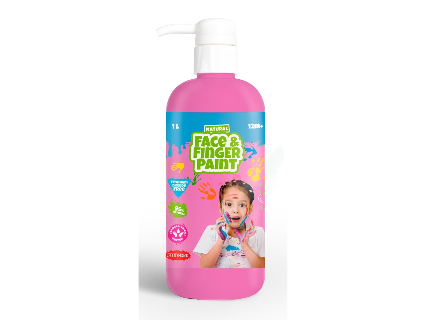 Pink 1000ml Bottle Dispenser