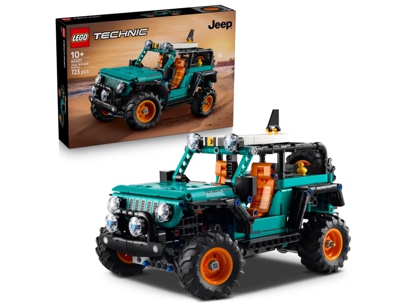 LEGO Technic 42227 Jeep Wrangler Rubicon ‑maasturi