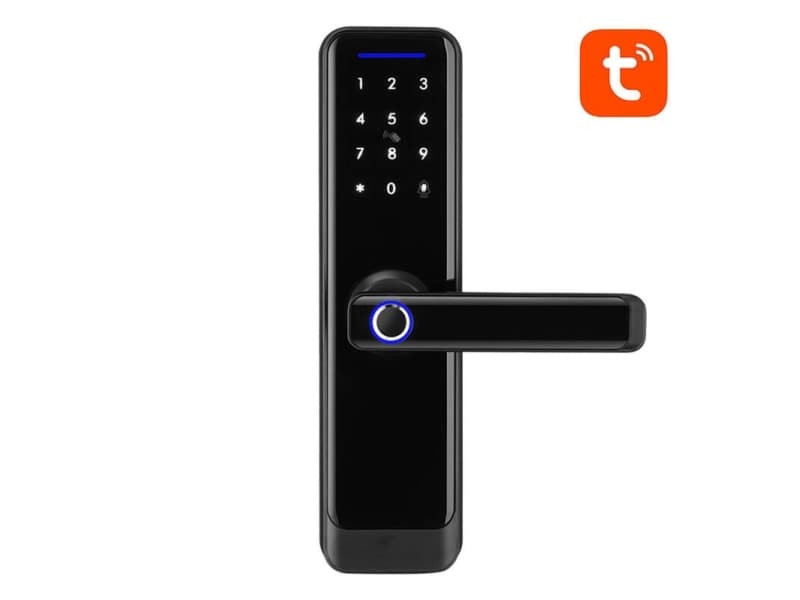 Avatto älykäs digitaalinen lukko ZSDL-A270-B-ALI-5572 ZigBee Musta
