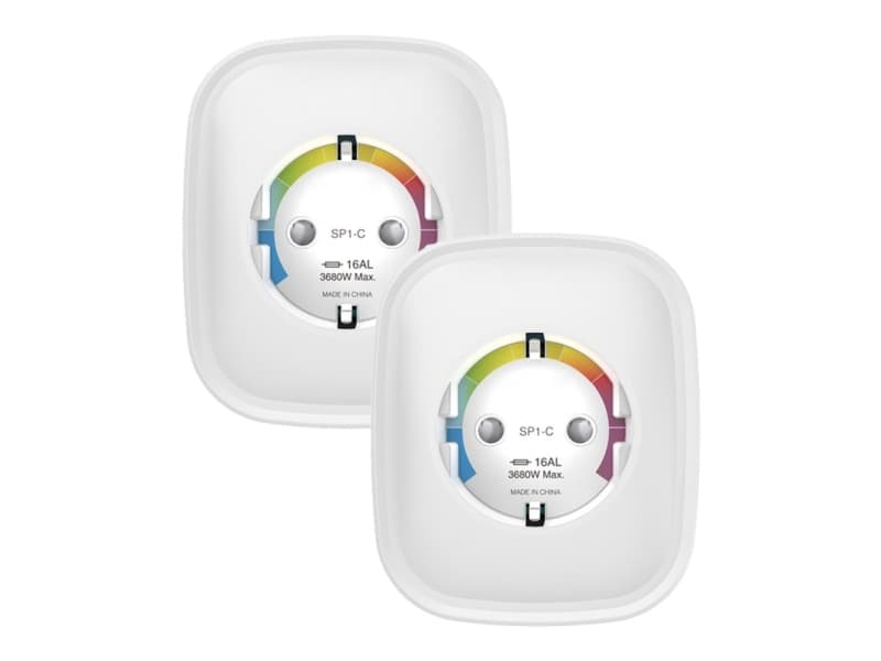 Gosund SP1-HE WiFi-älypistorasia, 2 kpl (HomeKit) (kaksi kpl) 16A