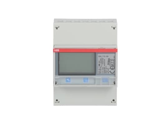 ABB B24 113-100, Kolmivaihemittarin katkaisija, Rengas, Kaupallinen, Sisätila, Polykarbonaatti (PC), Harmaa