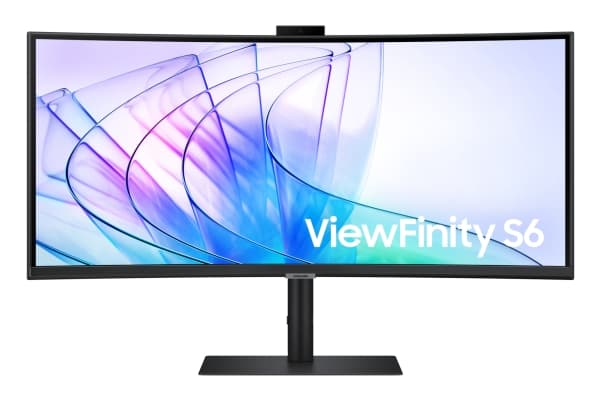 Samsung ViewFinity S6 S34C650VEU - - kaareva - 34 - 3440 x 1440 - kaiuttimet - kaiuttimet