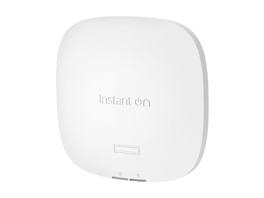 HPE Aruba Instant ON AP22 - Langattomat yhteydet - Bluetooth, Wi-Fi 6 - 2,4 GHz, 5 GHz - DC-virta - seinä-/kattokiinnitysmahdollisuus