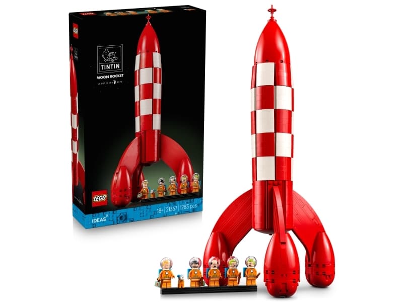LEGO Ideas 21367 Tintinin kuuraketti