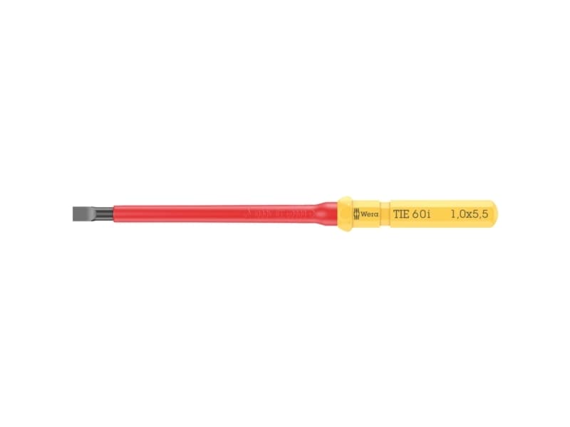 Wera Kraftform Kompakt VDE 60 i 0,8 x 4,0 x 157 mm TIE Sähköasentaja Carver Vaihdettava terä 4,0 mm