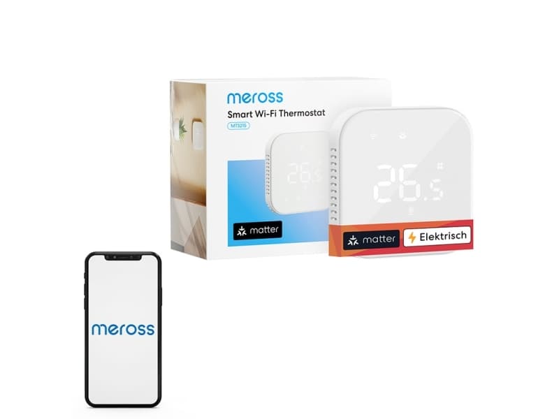 Meross MTS215MA(EU) WiFi älytermostaatti (Matter)
