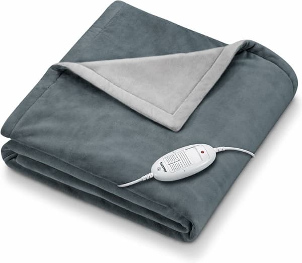 Beurer HD 75 Tummanharmaa Lämmityspeitto180x130cm