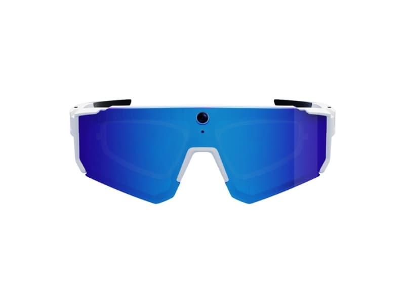 Colmi V06 AI Baltas Sports Sunglasses (with melynas lenses)