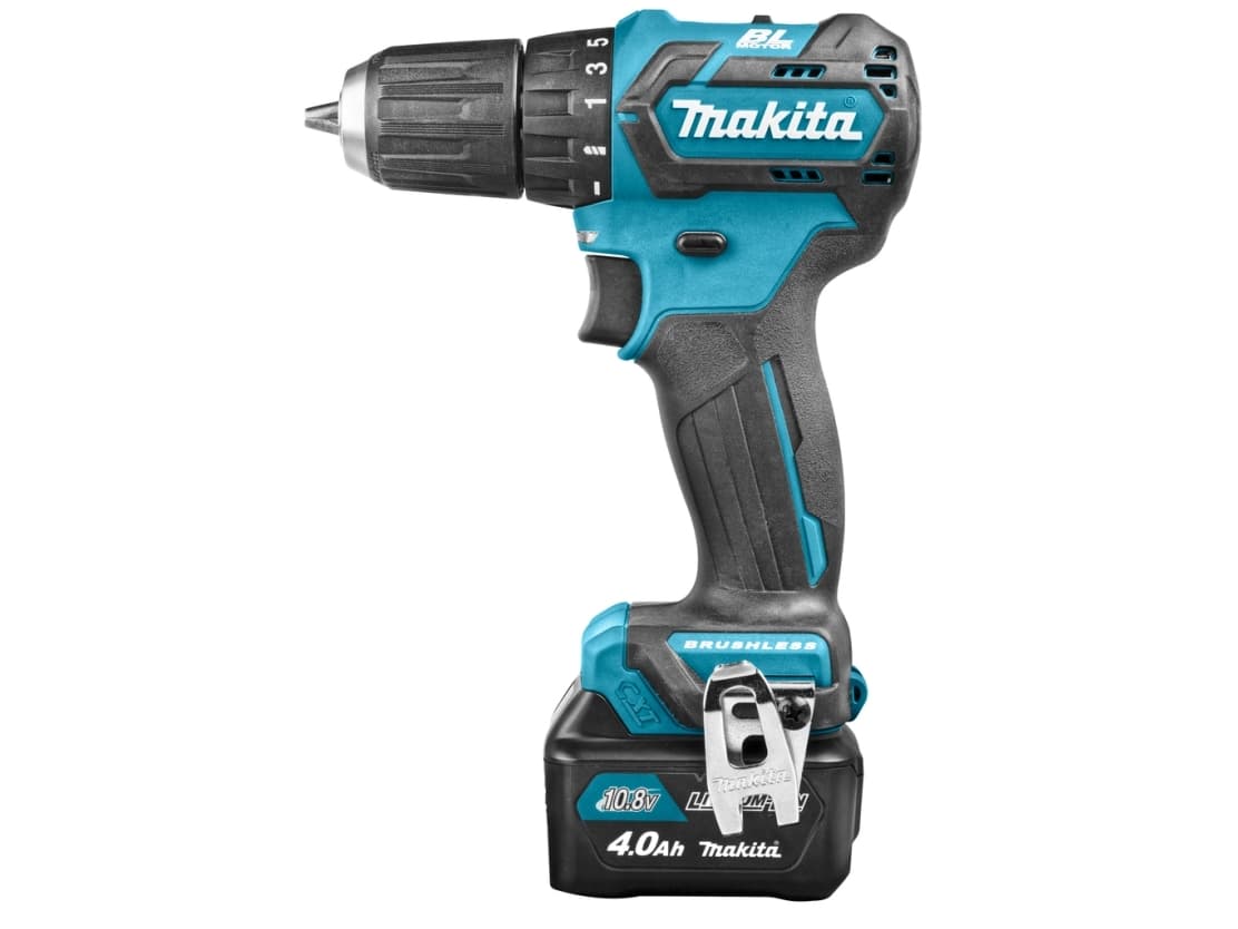 Makita DF332DSMJ, Pisteporakone, 1 cm, 2,8 cm, 1 cm, 0,8 mm, 450 rpm