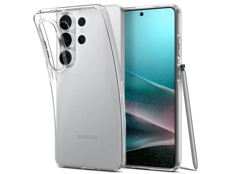 Spigen Liquid Crystal, Suojus, Samsung, Galaxy S26 Ultra, 17,5 cm (6.9), Läpinäkyvä