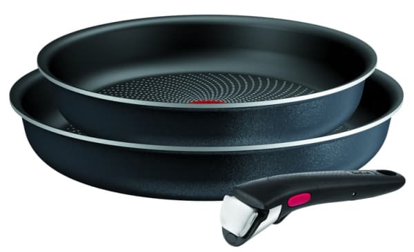 Tefal Ingenio L7239103, Sekasetti, musta, Alumiini, Titaani, musta, Ruostumaton teräs, Lämpöpiste