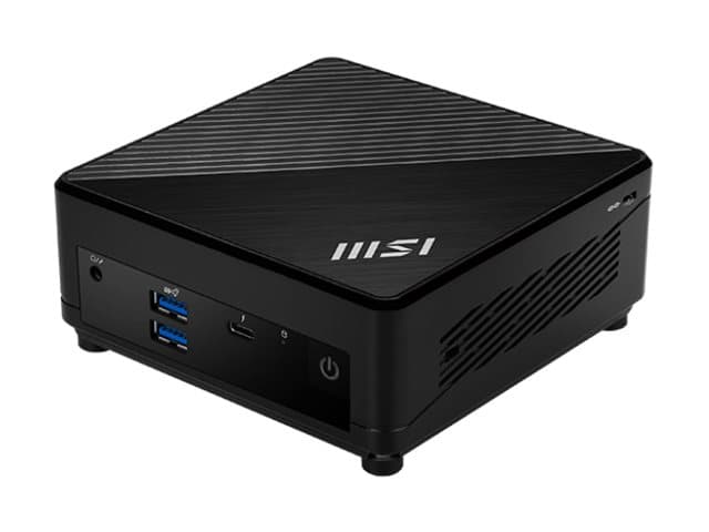 MSI Cubi 5 12M-407BEU, sized PC, Mini PC barebone, Ethernet LAN, Wi-Fi 6E (802.11ax), 65 W