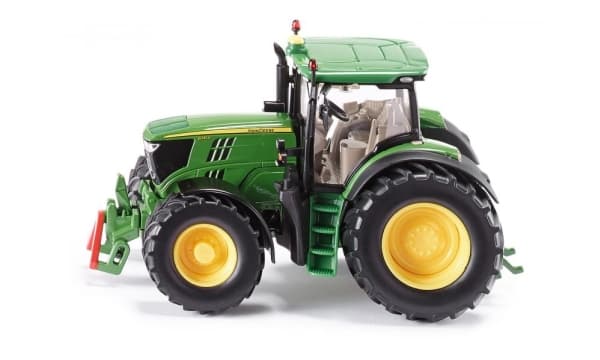 Siku John Deere 6210R, Traktorin pienoismalli, 3 vuosi/vuosia, Metalli, Muovi, Musta, Vihreä