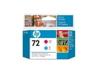 HP 72, magenta ja syaani tulostuspää, 1 kpl